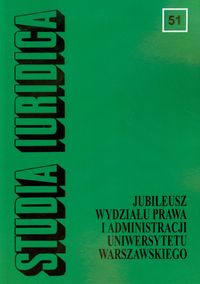 Studia Iuridica Tom 51